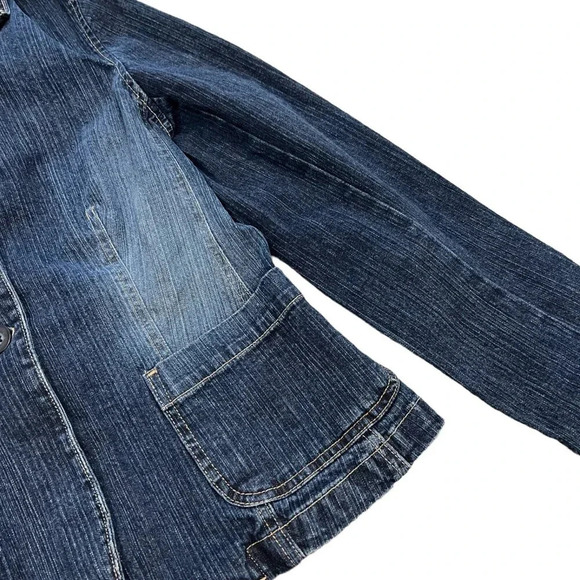 New York & Company Denim Jacket 8 - Picture 2 of 3